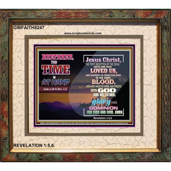 WHO IS JESUS   Framed Art Work   (GWFAITH8247)   