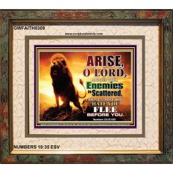 ARISE O LORD   Inspiration office art and wall dcor   (GWFAITH8309)   