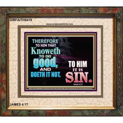 SIN   Custom Frame Inspiration Bible Verse   (GWFAITH8419)   