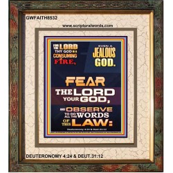 THE WORDS OF THE LAW   Bible Verses Framed Art Prints   (GWFAITH8532)   