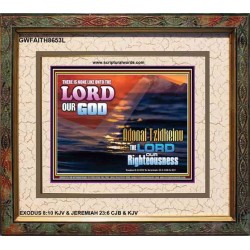 ADONAI TZIDKEINU - LORD OUR RIGHTEOUSNESS   Christian Quote Frame   (GWFAITH8653L)   