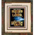 WHO MADE HEAVEN AND EARTH   Encouraging Bible Verses Framed   (GWFAITH8735)   "16x18"