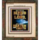 WHO MADE HEAVEN AND EARTH   Encouraging Bible Verses Framed   (GWFAITH8735)   