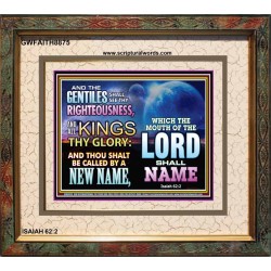A NEW NAME   Contemporary Christian Paintings Frame   (GWFAITH8875)   