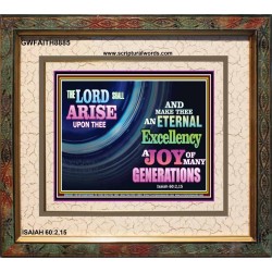 AN ETERNAL EXCELLENCY   Bible Verses Wall Art Acrylic Glass Frame   (GWFAITH8885)   