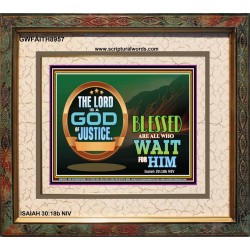 A GOD OF JUSTICE   Kitchen Wall Art   (GWFAITH8957)   