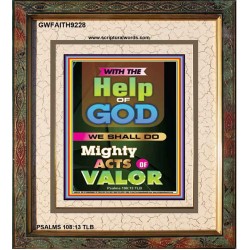 ACTS OF VALOR   Inspiration Frame   (GWFAITH9228)   