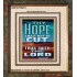 YOUR HOPE SHALL NOT BE CUT OFF   Inspirational Wall Art Wooden Frame   (GWFAITH9231)   "16x18"