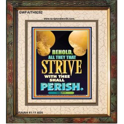 ALL THEY THAT STRIVE WITH YOU   Contemporary Christian Poster   (GWFAITH9252)   