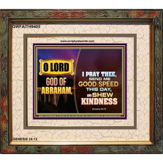 SHEW KINDNESS   Large Frame Scripture Wall Art   (GWFAITH9405)   