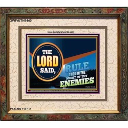 RULE IN THE MIDST OF THY ENEMIES   Contemporary Christian Poster   (GWFAITH9440)   