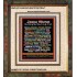 NAMES OF JESUS CHRIST WITH BIBLE VERSES Wooden Frame   (GWFAITHJESUSCHRISTPORTRAIT)   "16x18"