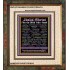 NAMES OF JESUS CHRIST WITH BIBLE VERSES IN FRENCH LANGUAGE {Noms de Jésus Christ} Frame Art   (GWFAITHNAMESOFCHRISTFRENCH)   "16x18"