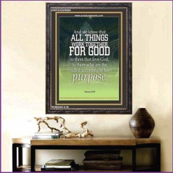 LOVE THE LORD AND ALL THINGS SHALL WORK FOR YOU   Christian Quote Frame   (GWFAVOUR085)   