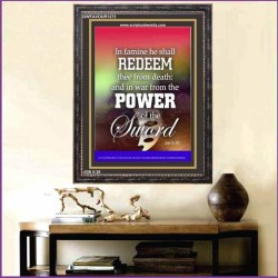 REDEEM THEE   Scripture Wooden Framed Signs   (GWFAVOUR1272)   