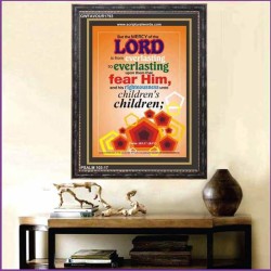 MERCY OF THE LORD   Acrylic Glass Framed Bible Verse   (GWFAVOUR1793)   