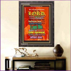 YE ARE MY WITNESSES   Christian Frame Art   (GWFAVOUR3008)   