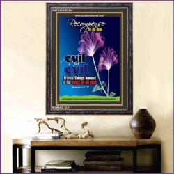 RECOMPENSE TO NO MAN   Religious Art Frame   (GWFAVOUR3304)   