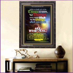 THINGS WHICH ARE SEEN ARE TEMPORAL   Scripture Art Prints   (GWFAVOUR3318)   