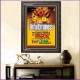 TRUE RICHES   Acrylic Glass Frame Scripture Art   (GWFAVOUR3371)   