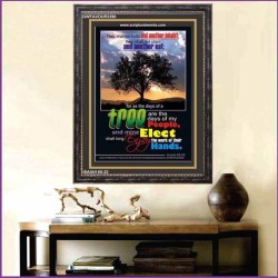 MINE ELECT   Custom Framed Bible Verses   (GWFAVOUR3390)   