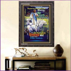 THEY KNOW HIS VOICE   Contemporary Christian Poster   (GWFAVOUR3504)   