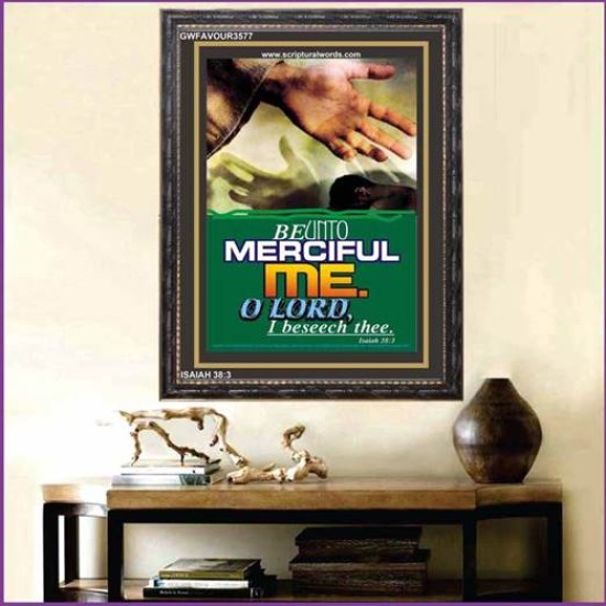 MERCIFUL   Christian Paintings Frame   (GWFAVOUR3577)   