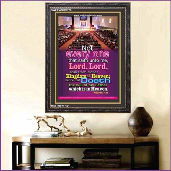 NOT EVERY ONE   Inspirational Bible Verses Framed   (GWFAVOUR3770)   