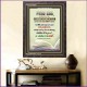 WHOLE DUTY OF MAN   Acrylic Glass Framed Bible Verse   (GWFAVOUR4038)   