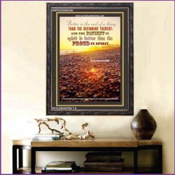 PATIENT IN SPIRIT   Bible Verses Frame for Home Online   (GWFAVOUR4180)   