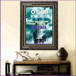 OUR SALVATION   Bible Verse Frame for Home Online   (GWFAVOUR4183)   