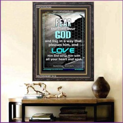 PLEASE HIM   Encouraging Bible Verse Framed   (GWFAVOUR4360)   