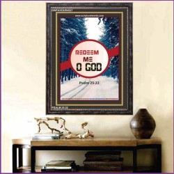 REDEEM ME O GOD   Contemporary Christian Paintings Acrylic Glass frame   (GWFAVOUR4527)   