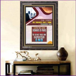 THE THOUGHTS THAT I THINK   Scripture Art Acrylic Glass Frame   (GWFAVOUR4553)   