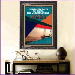 THE WILL OF THE LORD   Custom Framed Bible Verse   (GWFAVOUR4778)   