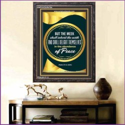 THE MEEK   Bible Verse Picture Frame Gift   (GWFAVOUR4784)   