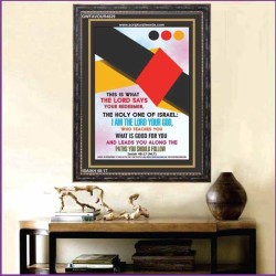 WHAT IS GOOD FOR YOU   Bible Verse Frame   (GWFAVOUR4829)   "33x45"