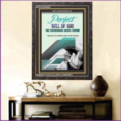 PERFECT WILL OF GOD   Framed Religious Wall Art    (GWFAVOUR5053)   