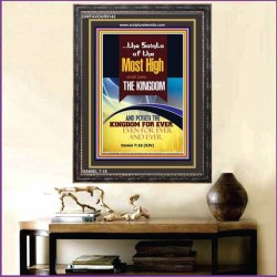 POSSESS THE KINGDOM FOR EVER   Christian Paintings Acrylic Glass Frame   (GWFAVOUR5142)   