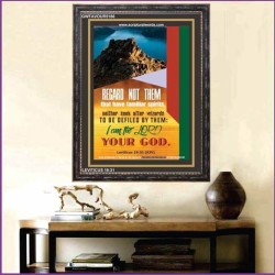 REGARD NOT THEM   Bible Verse Frame Art Prints   (GWFAVOUR5186)   