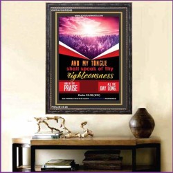 MY TONGUE   Religious Art Frame   (GWFAVOUR5268)   