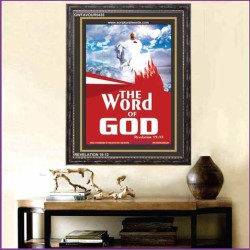 THE WORD OF GOD   Bible Verses Frame   (GWFAVOUR5435)   