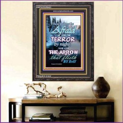 THE TERROR BY NIGHT   Printable Bible Verse to Framed   (GWFAVOUR6421)   