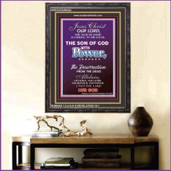 THE SEED OF DAVID   Large Frame Scripture Wall Art   (GWFAVOUR6424)   