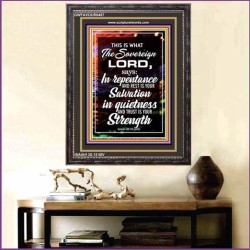 THE SOVEREIGN LORD   Contemporary Christian Wall Art   (GWFAVOUR6487)   