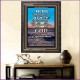 PUT ON THE NEW MAN   Large Framed Scripture Wall Art   (GWFAVOUR6698)   