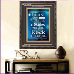 TRUST IN THE LORD   Scripture Art Prints   (GWFAVOUR6786)   "33x45"