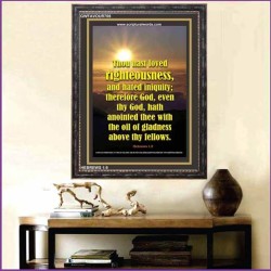 PUT ON RIGHTEOUSNESS   Bible Verse Wall Art   (GWFAVOUR708)   