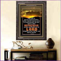 YOU SHALL NO MORE BE FORSAKEN   Bible Verses Frame for Home Online   (GWFAVOUR721)   