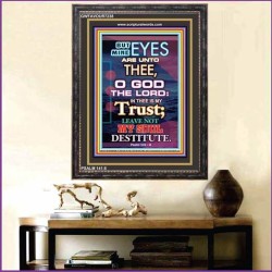 TRUST IN THE LORD   Bible Verses Frame for Home   (GWFAVOUR7238)   "33x45"